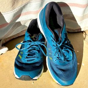 Worn one time! Men’s ASICS Gel Kayan 24 with dynamic duo max …US 10 1/2